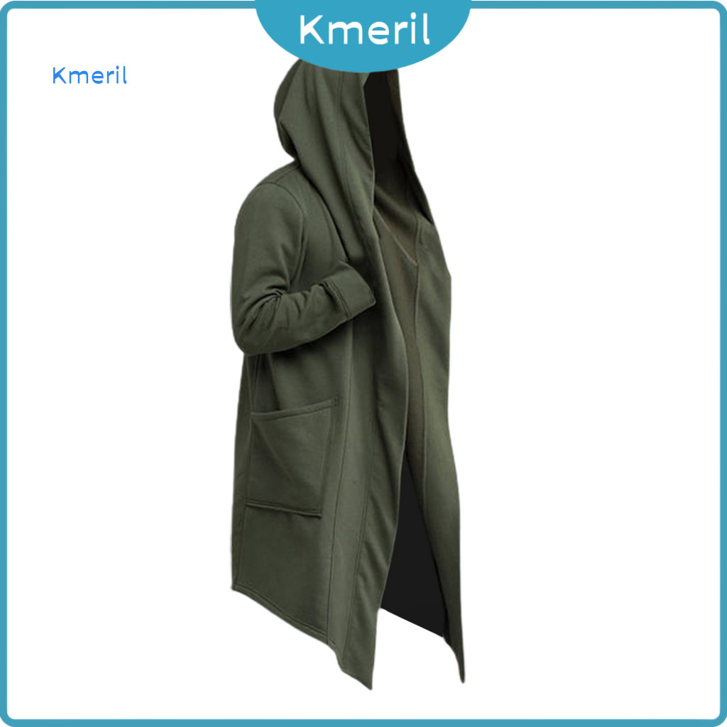 Áo khoác nam oversize trench coat màu trơn, phù hợp mùa thu