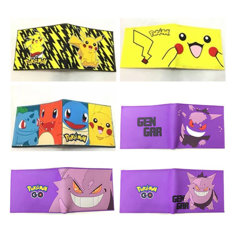 Ví đựng tiền xu DCWA Ví PU Pokemon Pokemon Gengar