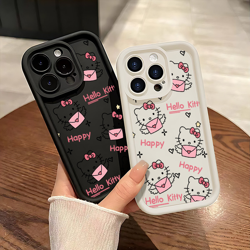 Ốp Lưng Phong bì Hello Kitty cho OPPO A9 2020/A5S/A3S/A3X/A5 pro/A15/A16/A16K/A17 TPU Soft Shell chố