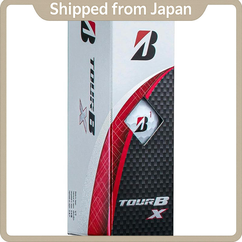 BRIDGESTONE TOUR B X 2024 Golf Balls — Sleeve Box (3 Balls) | Corporate Color | Model B4CXJ
