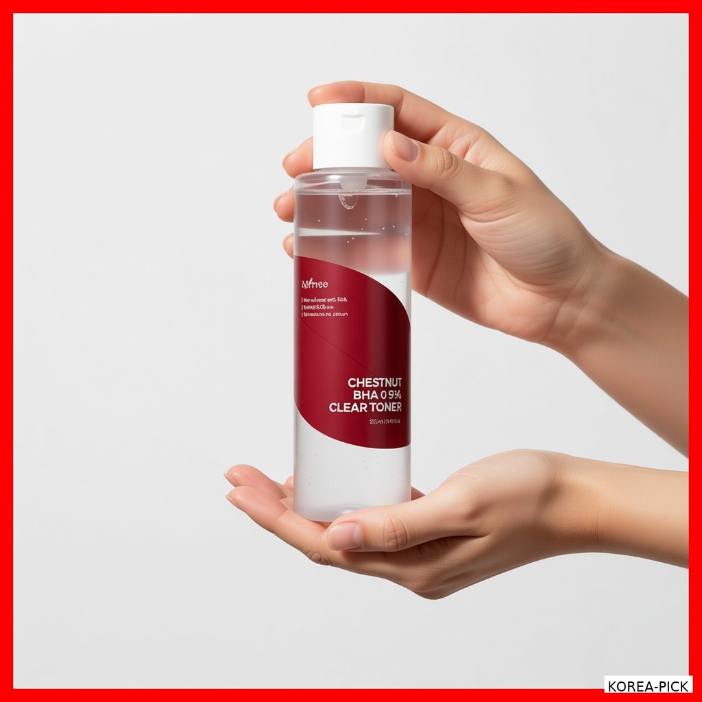 ISNTREE [Istree] Chestnut BHA 0.9% Clear Toner 200ml / Mực Hàn Quốc / Hiệu ứng da trong suốt / Chính