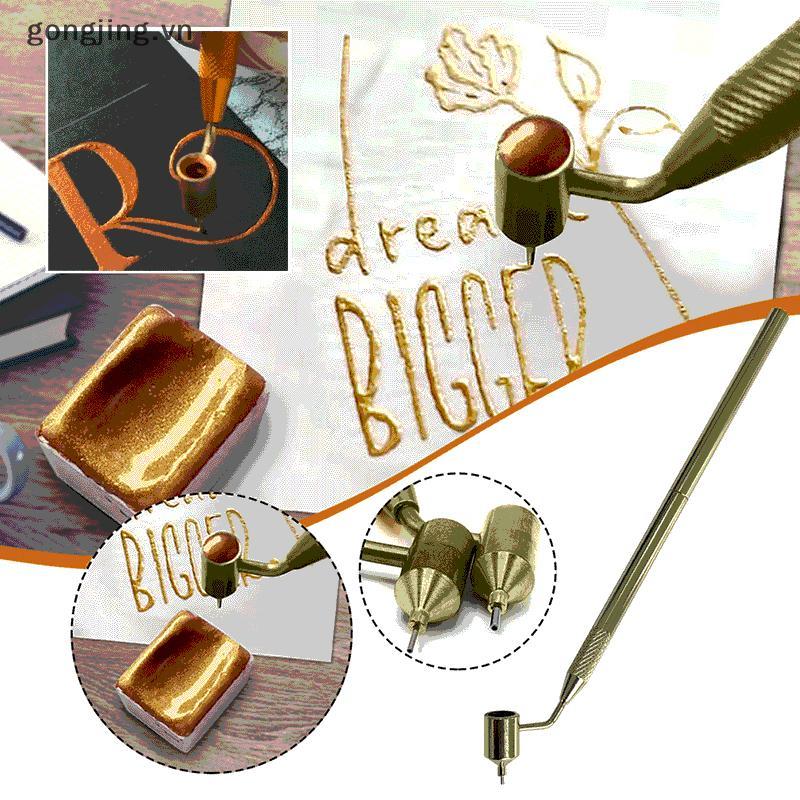 Gongjing Slanting Fine-line Paint Pen Fluid Writer Pen Writer Paint Applicator Pen VN