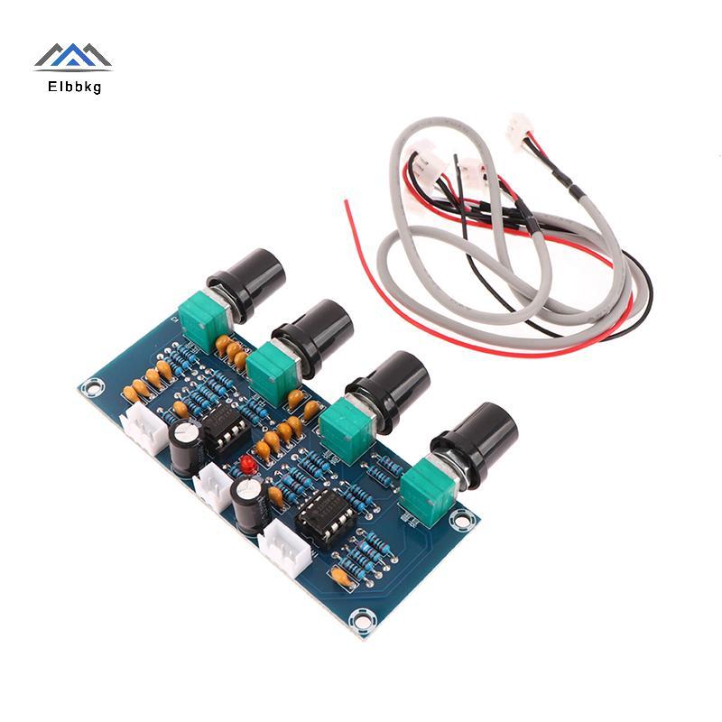 ELBBKG XH-A901 NE5532 Tone Board Preamp Preamp với Treble Bass Điều chỉnh âm lượng Bộ điều khiển âm 
