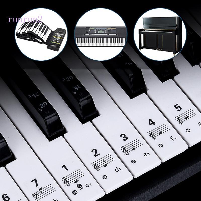 RUNRUN 54 61 88 Phím Đàn Piano Bàn Phím Dán Bàn Phím Điện Tử Cho Phím Đàn Piano Stave