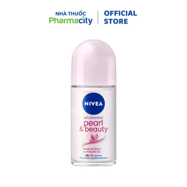 Lăn Khử Mùi NIVEA Ngọc Trai Quyến Rũ (chai 25ml)