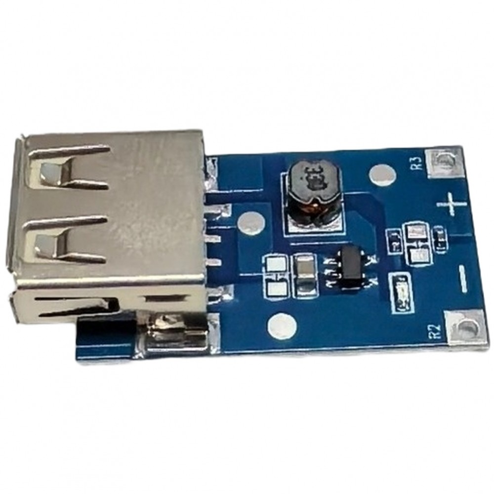 Mô-đun tăng cường DC-DC 0,9V-5V Điện áp đầu vào Đầu ra tối đa 600mA Đầu ra USB Nữ