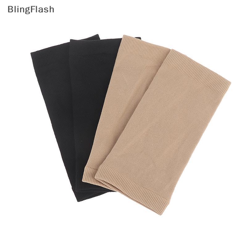 [BlF] 2 X Forearm Tattoo Cover Up Compression Sleeves Band UV Sun Protection Sport [FH]