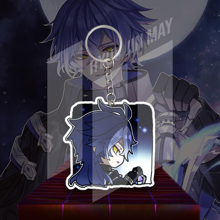 Gantungan Kunci / Keychain / Gantungan HP - Genshin Impact - Flins - A, Gantungan Kunci