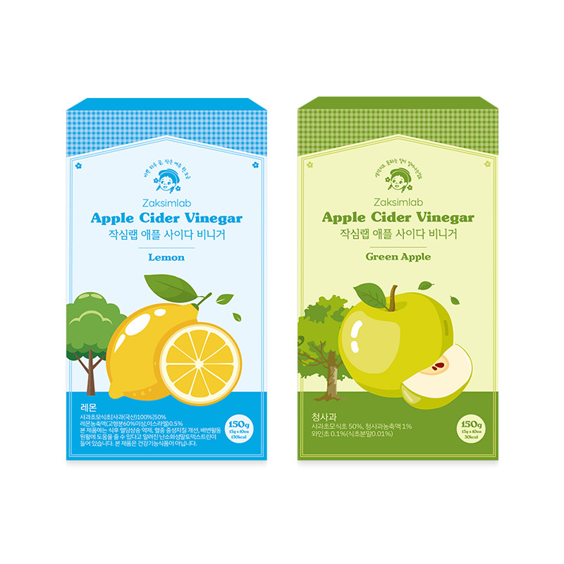 ZAKSIMLAB Apple Cider Vinegar 10 Sticks