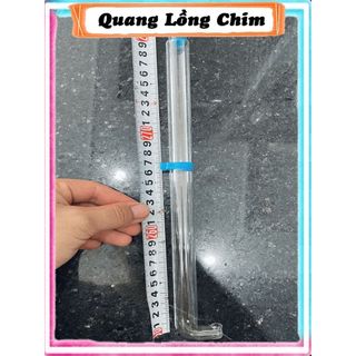 Cóng đựng nước cho chim chào mào, khuyen ống dài chất liệu thủy tinh cao cấp đủ cỡ siêu bền