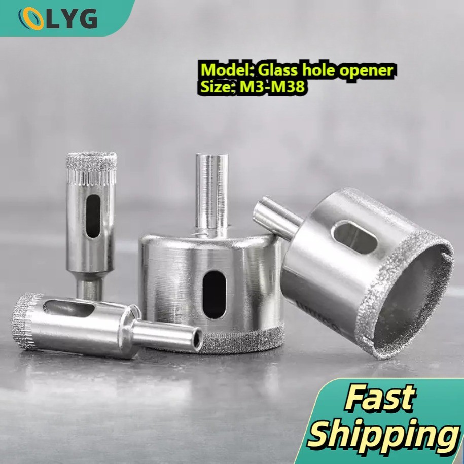 Chắc chắn và bền bỉ Mũi khoan kính M3-M38 Hợp kim carbide khoan kính, gạch (High Strength Glass Hole