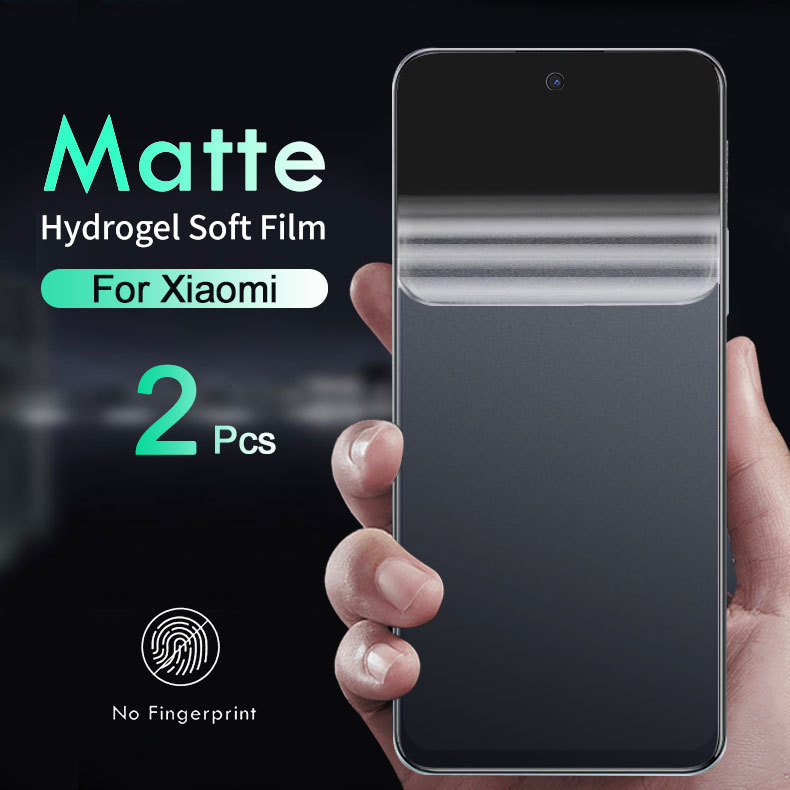 2 Pcs Dán PPF nhám chống vân tay dành cho Xiaomi Mi 15 Ultra 14 Pro 13 Lite 14T 13T Poco X7 F7 Redmi