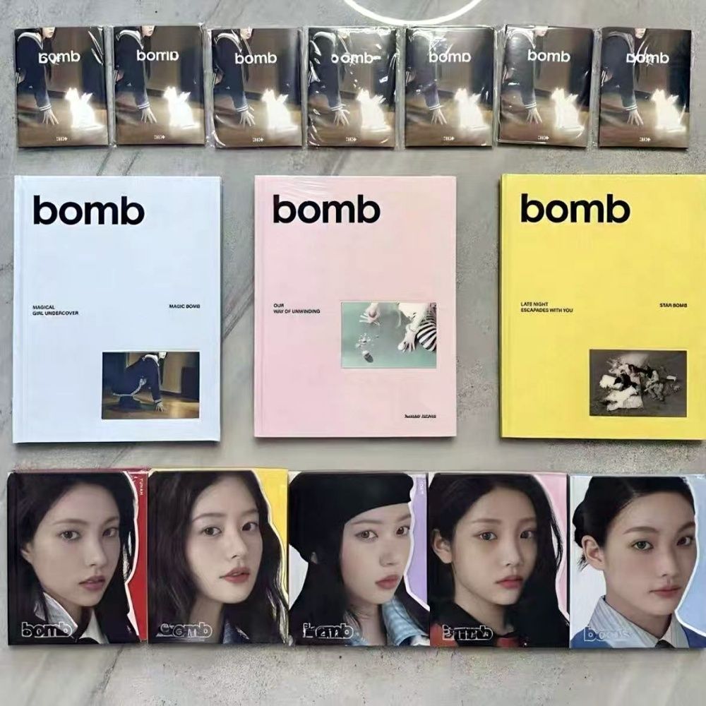 Lễ ra mắt album illit đầu tiên ILLIT mini 3 album bom trở lại hoàn toàn mới chưa tháo dỡ