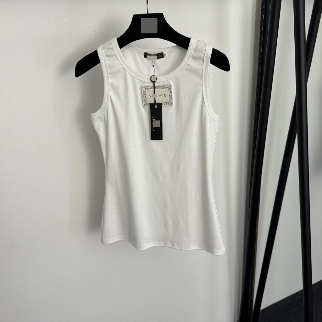VERSAC* Elegant and slim-fitting dopamine sexy tank top that accentuates the figure and has a slimmi