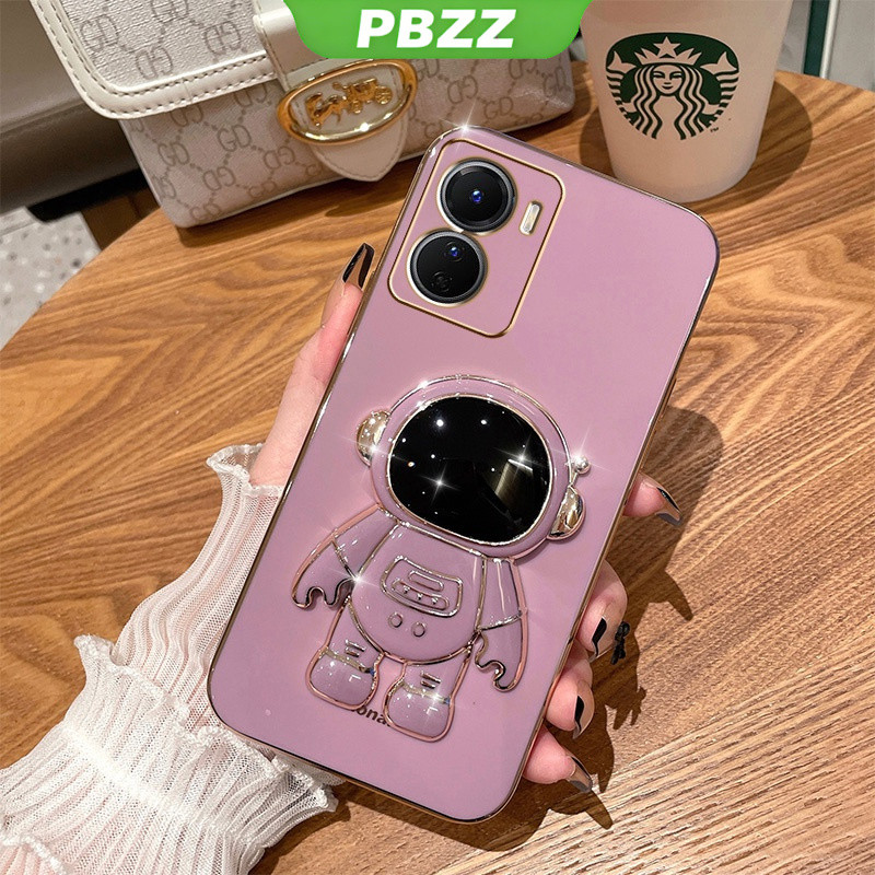 ốp lưng OPPO A57 2022 4g Ốp Điện Thoại Silicon Mềm Chống Sốc Có Vòng Đỡ Hình Phi Hành Gia Cho OPPO A