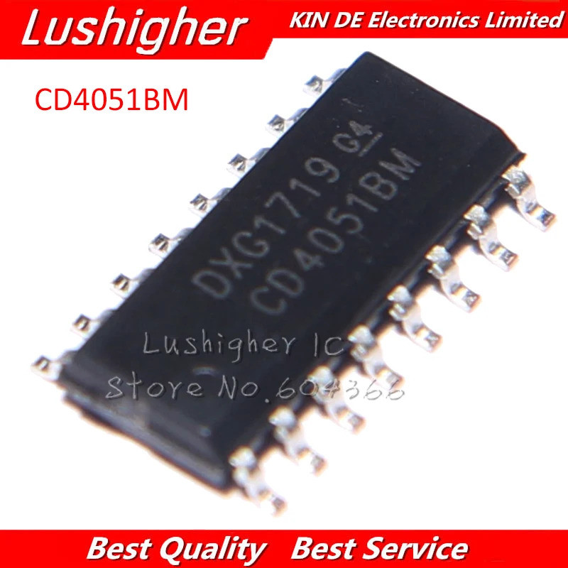 20 Chiếc CD4051BM SOP CD4051BM96 SOP16 CD4051 SMD Mới Chính Hãng