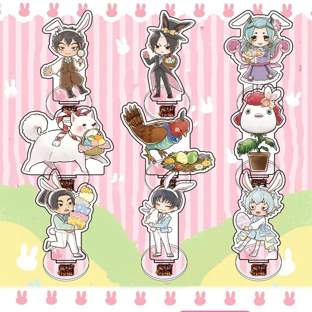 Standee Anime Hozuki no Reitetsu Sự Điềm Tĩnh Của Hozuki Mô Hình Mica Acrylic Trang Trí Bàn Học Móc 