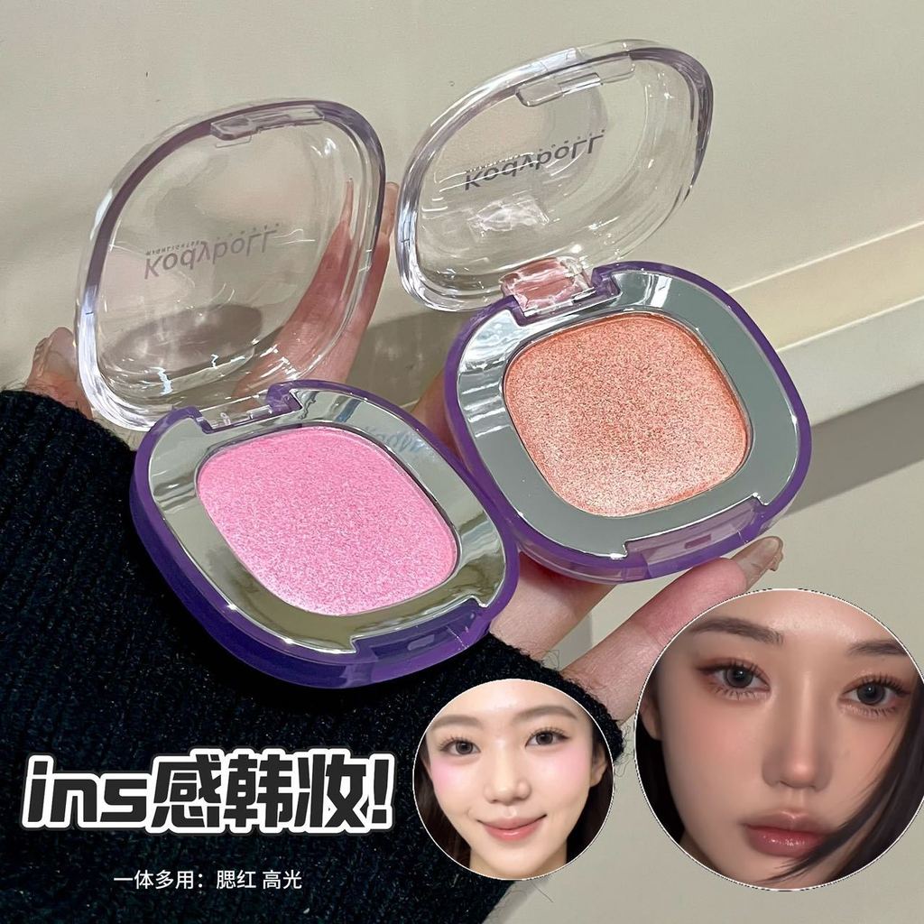 KodyboLL Clear Focus High Gloss Powder Strobe Pearlescent Facial Brightening Three-Dimensional High 