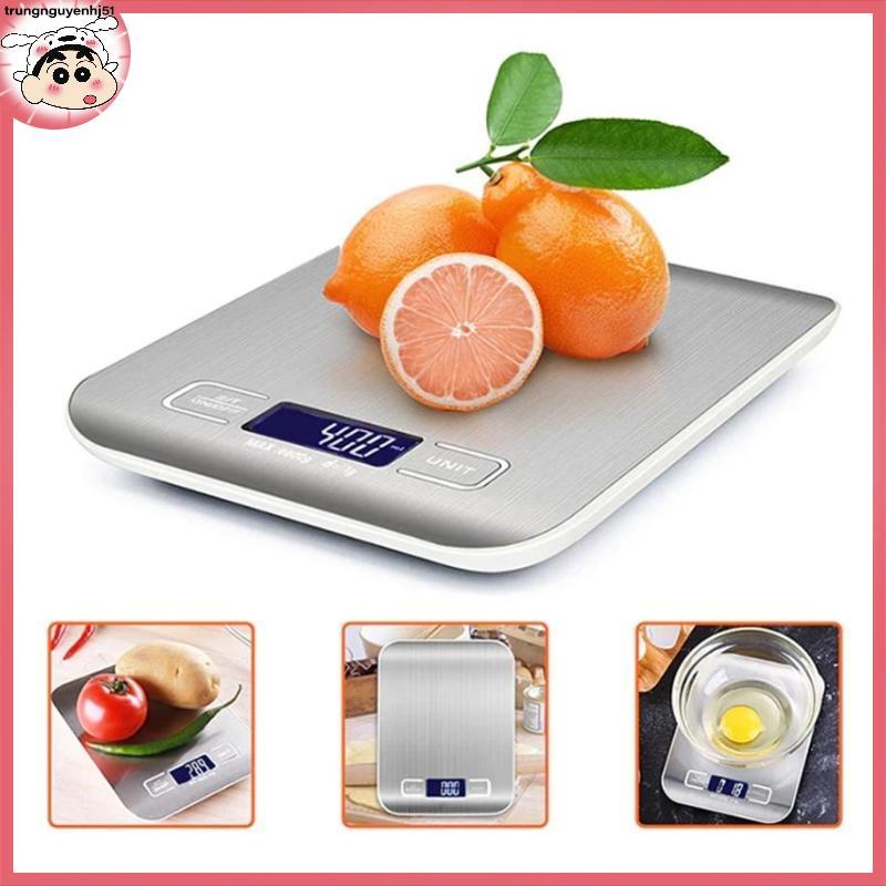 [Tàu 12 giờ] Rechargeable 3000g/0.1g Food weighing Scale Digital Kitchen Scale VN