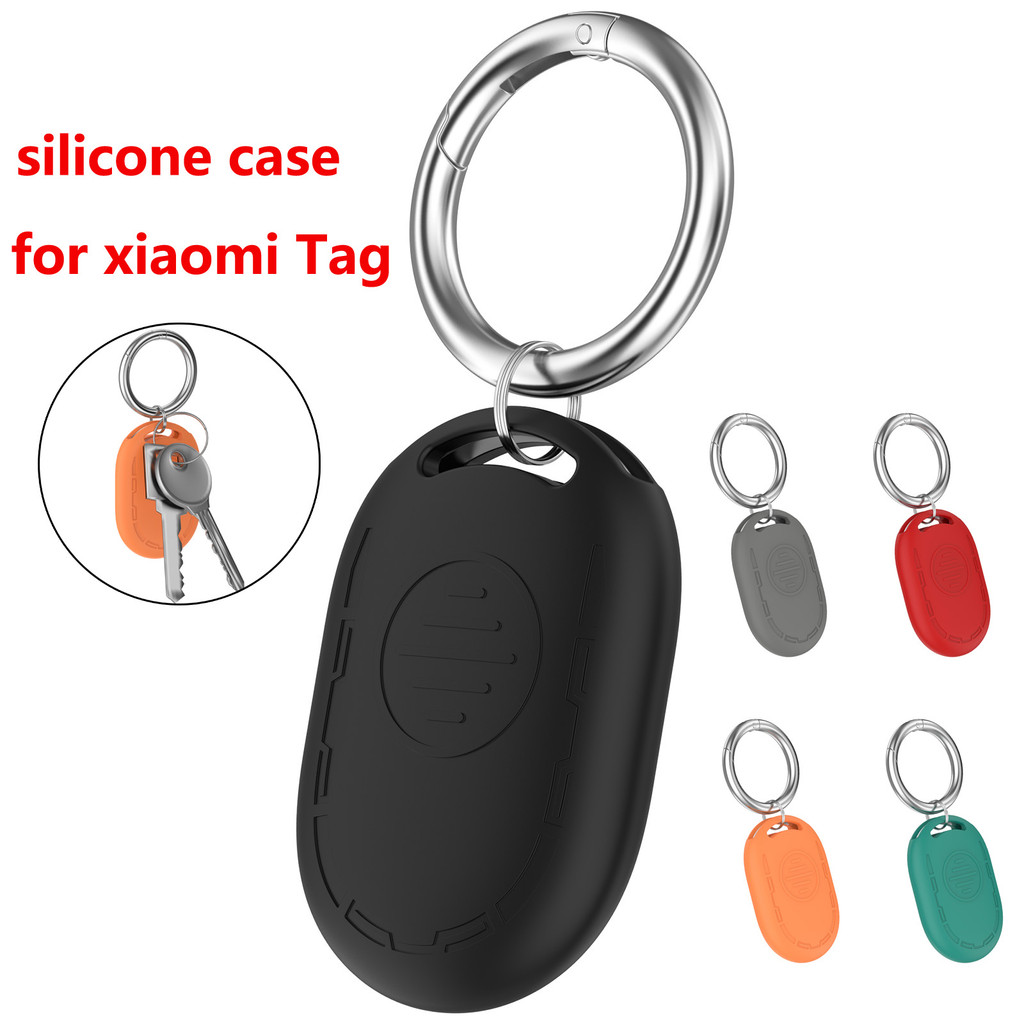 Ốp Bảo Vệ Cho Xiaomi Tag BLE UWB Silicone Có Móc Khóa Chống Mất Cho Xiaomi Tag UWB BLE Vỏ Bảo Vệ