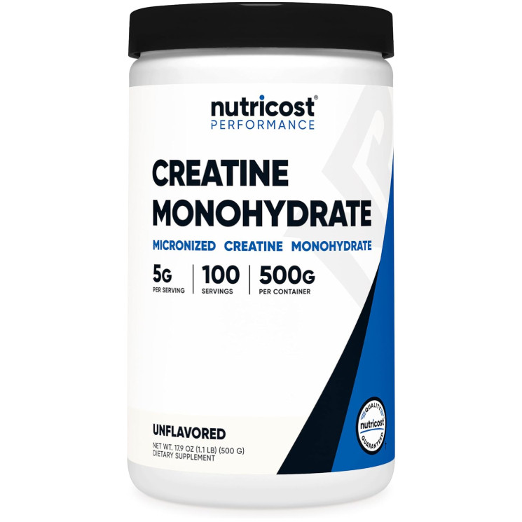 Thực Phẩm Bổ Sung Nutricost Creatine Monohydrate 500 gram