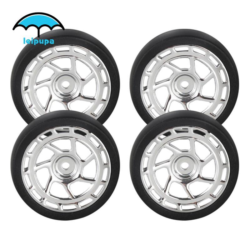 4 Miếng RC Drift Lốp Bánh Xe Vành Và Lốp Bộ Rally Drift Lốp Cho 1 / 18 RC Drift Rally Xe