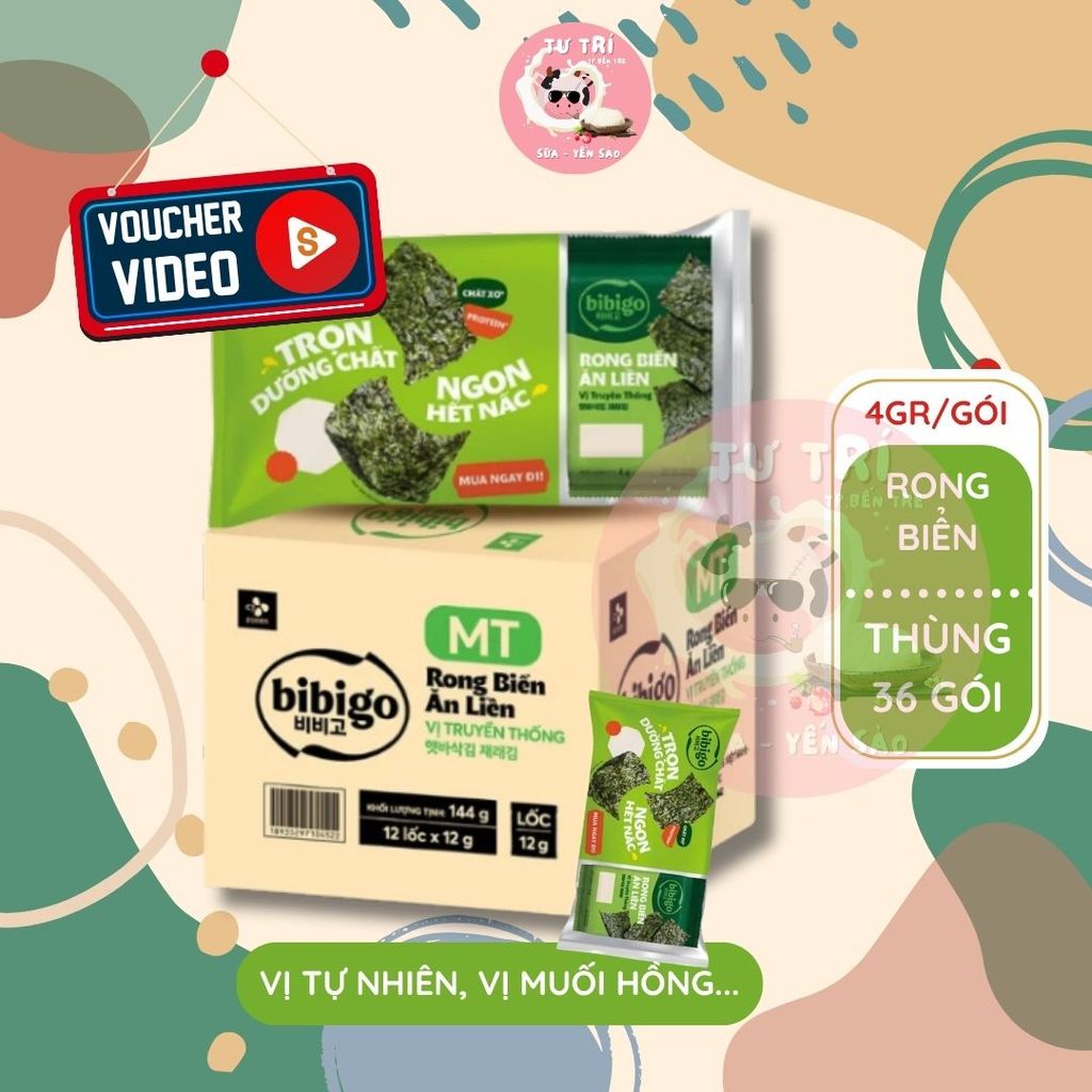 RONG BIỂN BIBIGO HÀN QUỐC ĂN LIỀN.