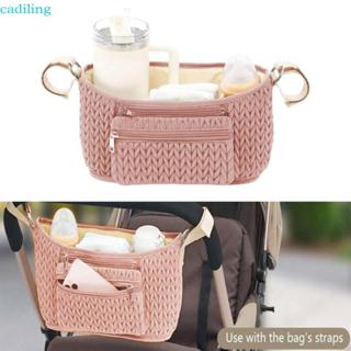 Ciling Thanh Lịch 3D Quilted Xe Đẩy Túi Treo Tã Túi Cho Bé Xe Đẩy Du Lịch