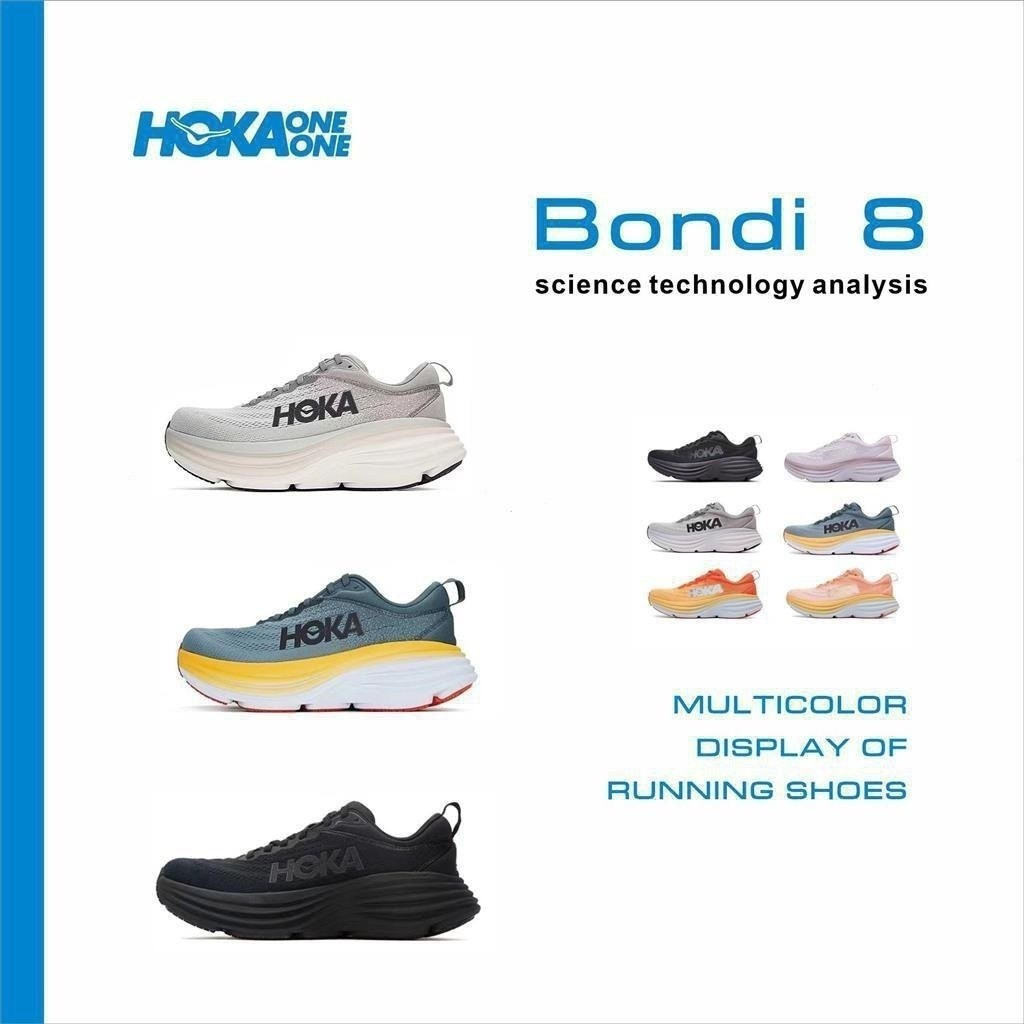 Còn hàng Hoka One Bondi 8 Bondi8 Giày thể thao nam XFRX