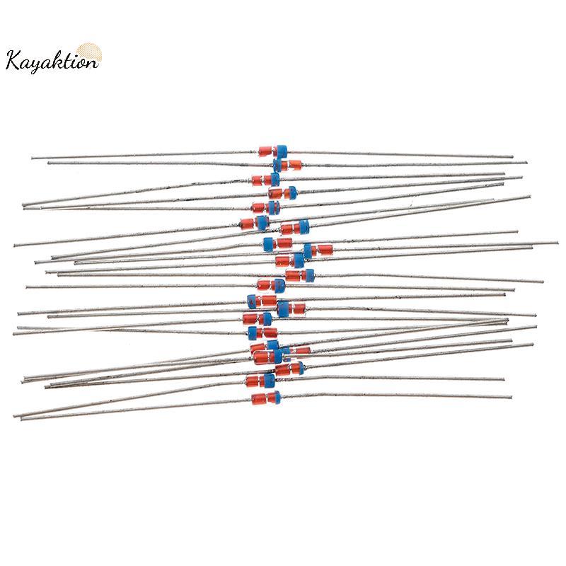 Kayaktion 20 Cái 1N34A DO-35 germanium dò diode AM / FM pha lê đài phát thanh TV Đẹp