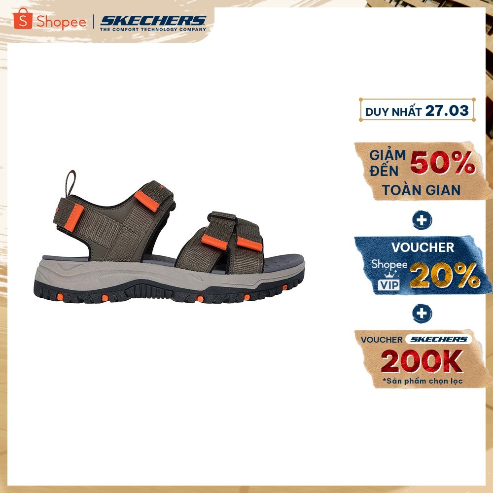 [DUY NHẤT ONLINE] Xăng Đan/Dép Nam Skechers USA Prewitt Rio - 205478-OLV