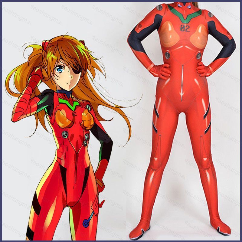 Trang Phục cosplay Asuka Makinoami Ikari từ Neon Genesis Evangelion - HALLO