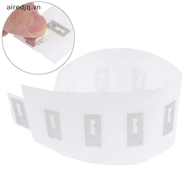 Broadcastjq 100 Chiếc NFC Chip Ntag213 Stier Wet Inlay 2 * 1cm 13.56 MHz RFID NTAG213 Thẻ Nhãn VN