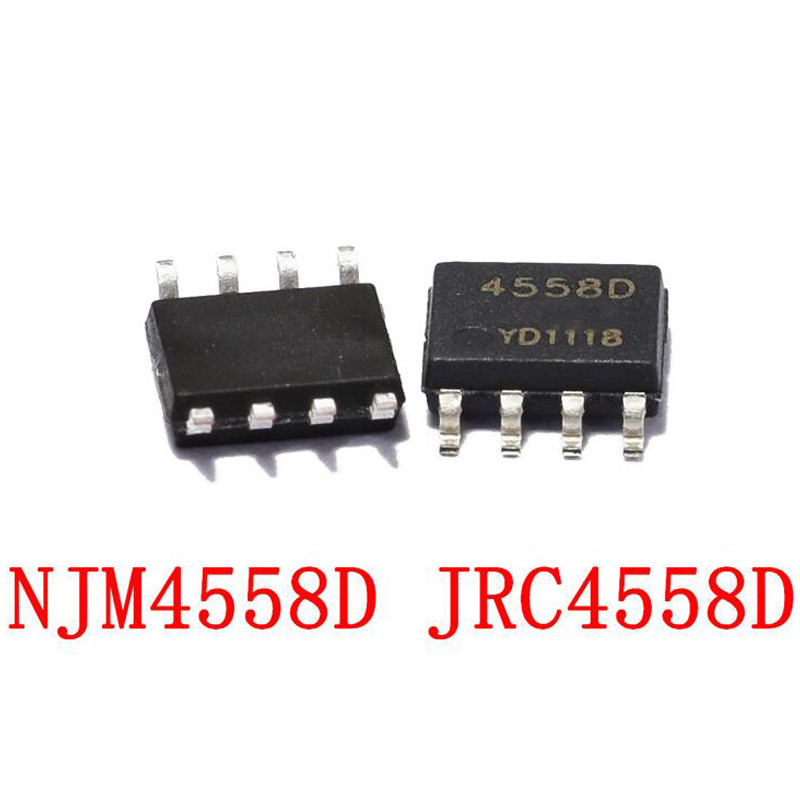 20-50 CÁI 4558D SOP8 JRC4558 SOP JRC4558D NJM4558 4558 SOP-8 Chip IC mới và chính hãng