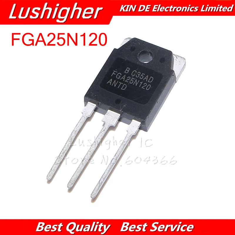 5 chiếc FGA25N120 FGA25N120ANTD TO3P 25N120 IGBT công suất cao Mới nguyên bản