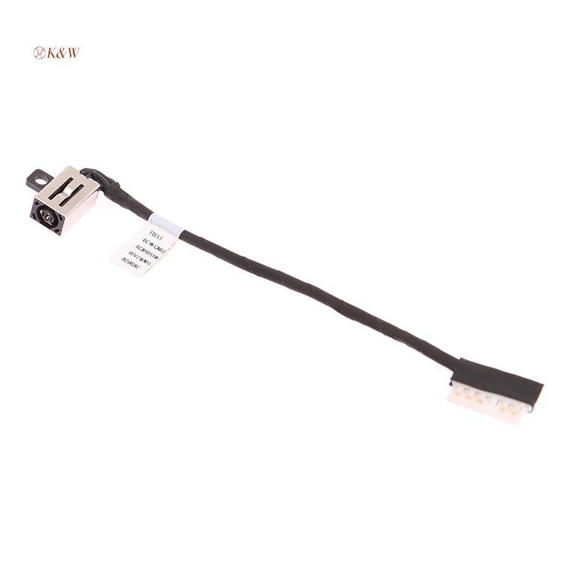 K & W Cho Inspiron Vostro 15 3510 3400 3401 3500 3501 DC TRONG Power Ja w / Cáp 4VP7C 04VP7C DC30101