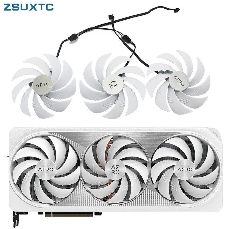 HL GAH3S2U PLD10020S12H 107MM Dành Cho Gigabyte RTX4080 Super RTX4090 AERO Thay Thế Quạt Làm Mát RTX
