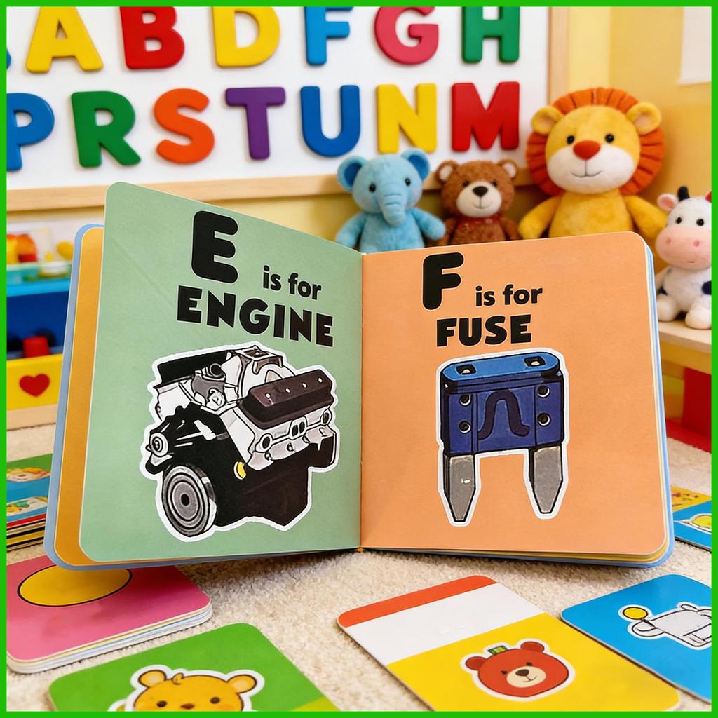 Abc 's for Future Race Car Drivers Creative Fun Alphabet Toy Abcs for Future Race Car Drivers Book f