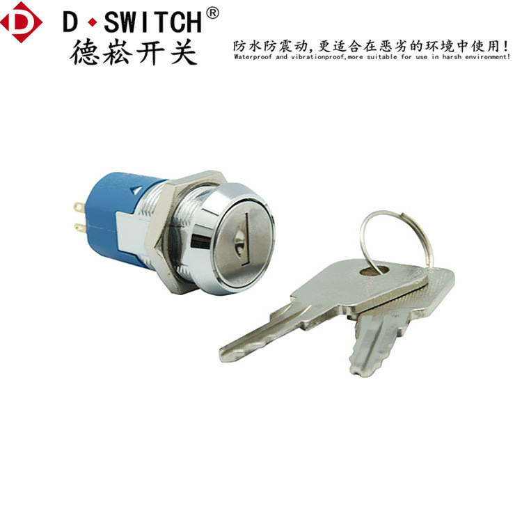 Cung cấp D-SWITCH Desong EU CE Certified M16mm Single Draw Double Draw với Key Power Lock SWITCH Yom