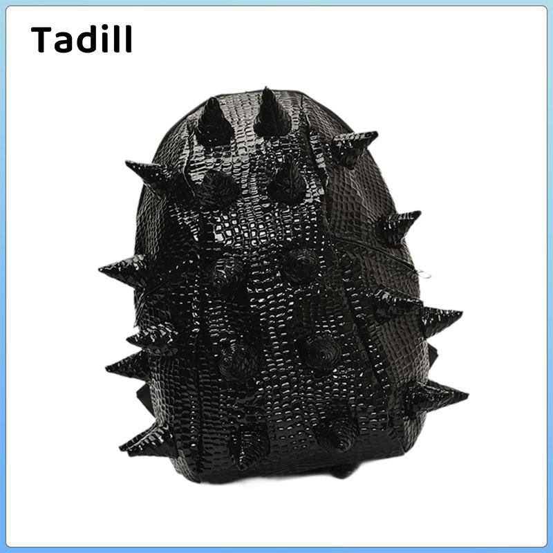 Ba lô Spike Túi da giả có gai phong cách di động nhẹ giản dị