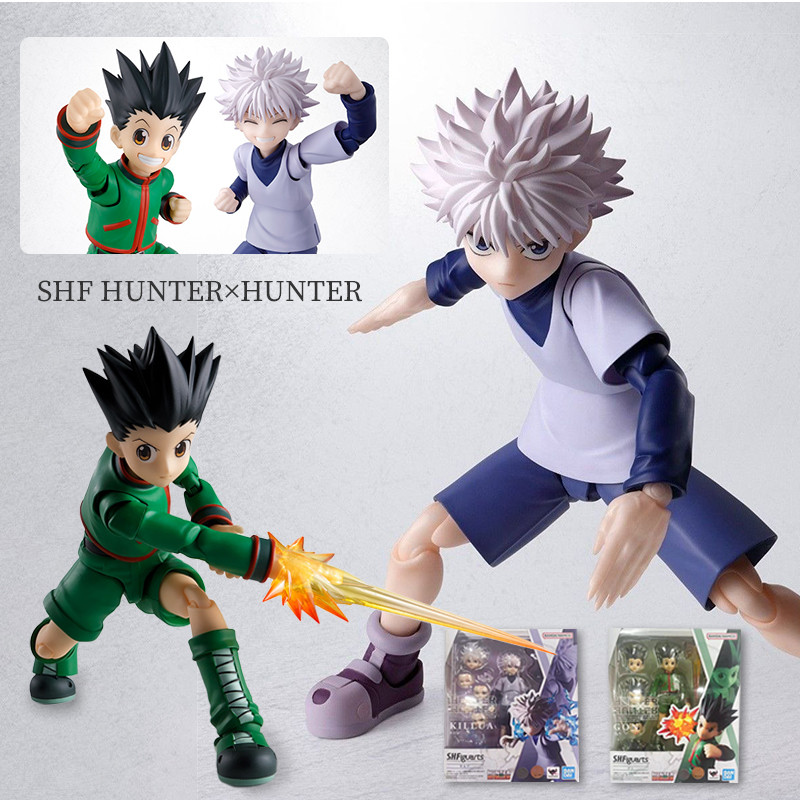 S.H.Figuarts Hunter X Hunter Mô hình khớp di động SHF GON · FREECSS Killua Zoldyck Đồ chơi nhân vật 