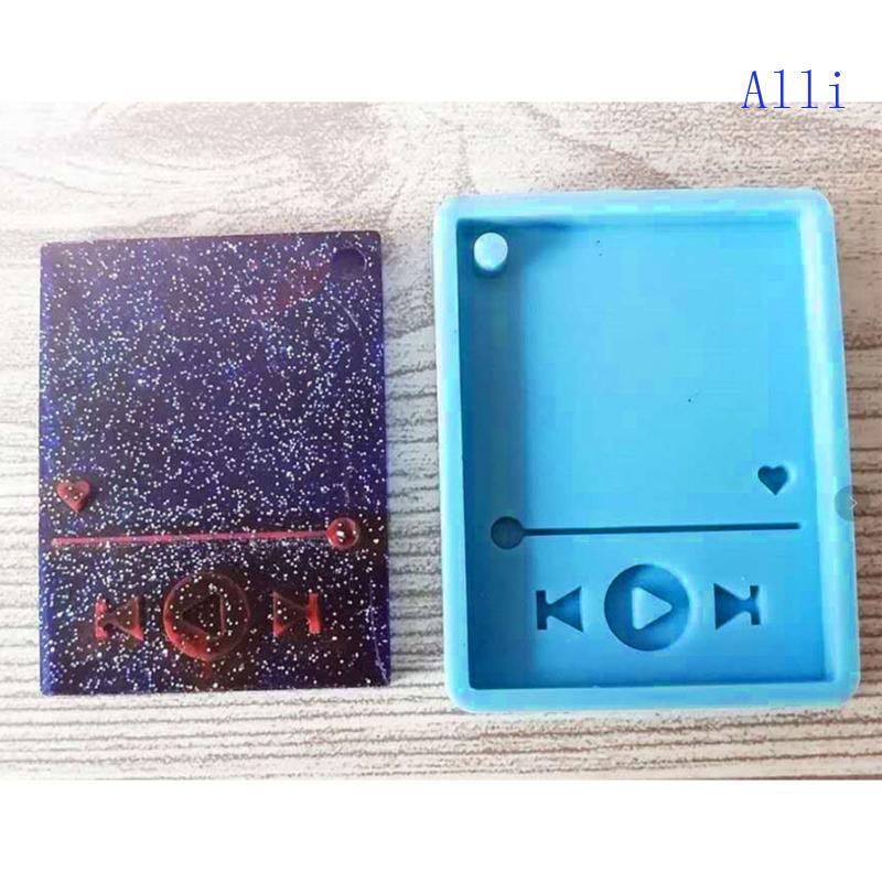 Alli Player - Molds Crafting Epoxy & Polymer Clay để làm móc khóa UV Resin