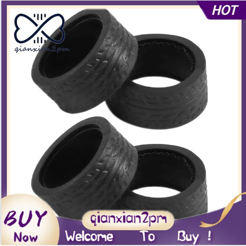 4 Lốp Cao Su Lốp Bánh Xe Cho Xe K969 K989 P929 Iwa04M Iwa02 Mini-Z Mini-D Mini-Q 1 / 28 RC Drift Rac