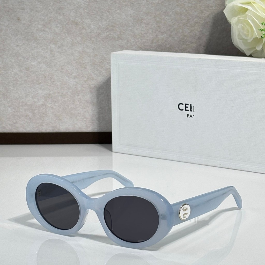 CE New Women's Fashion Sunglasses Small Round Fashion Casual Glasses Driving Sunglasses CL40436U