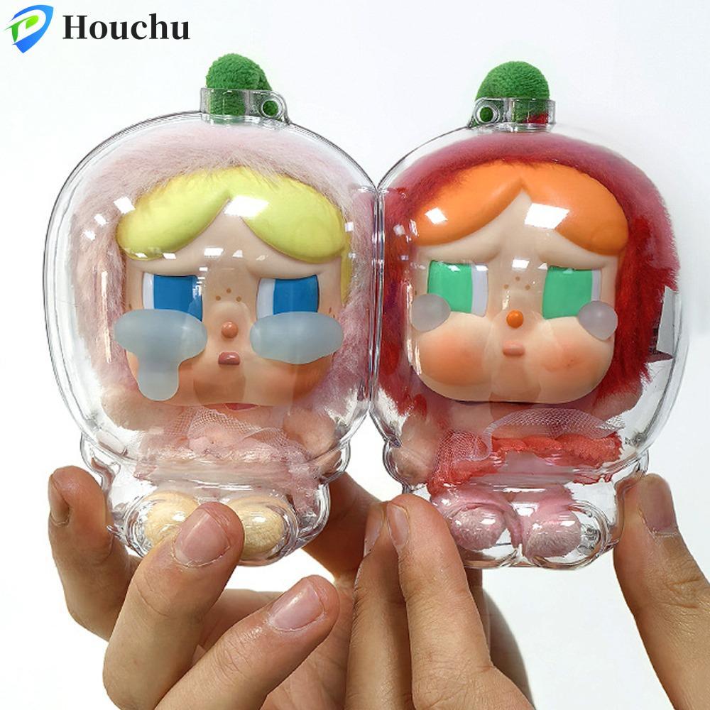 HOUCHU 1 Cặp Túi Bảo Quản Búp Bê Crybaby Cherry, Dây Silicon Chống Thấm Nước Cherry Crybaby Vỏ Bảo V
