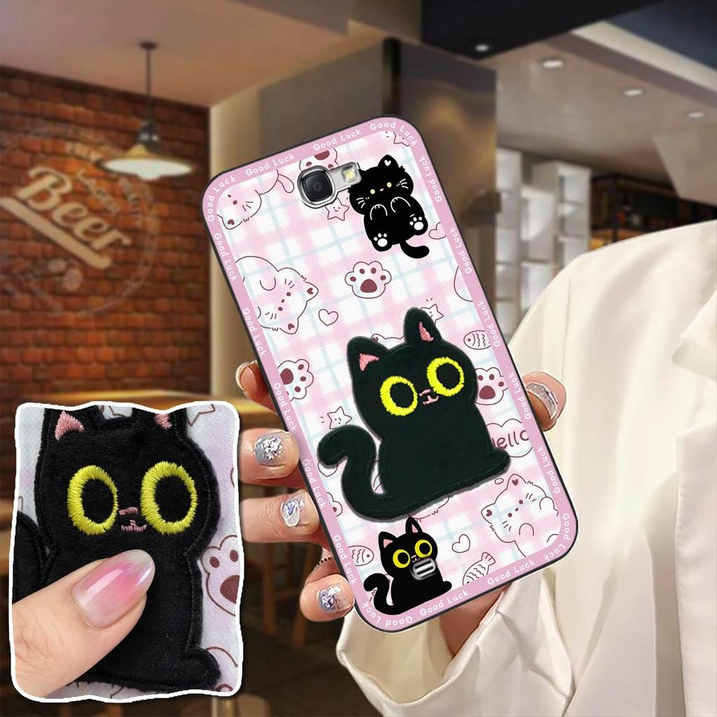 Ốp Điện Thoại Thêu 3D Cho Samsung Galaxy Note2 / N7100 Hoạt Hình Sang Trọng Chống Va Đập Ốp Lưng Mềm