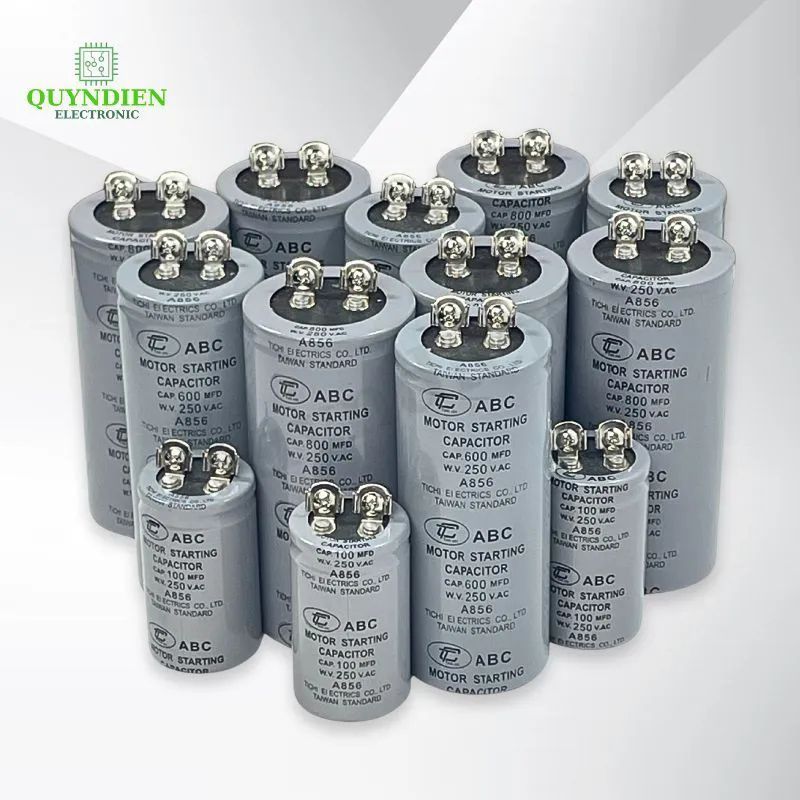 Tụ Đề Tụ Khởi Động Motor 250V Tinh Chi ABC Tụ Kapa Cho Máy Bơm Máy Lạnh Motor 1 Pha Quạt Trần - Linh