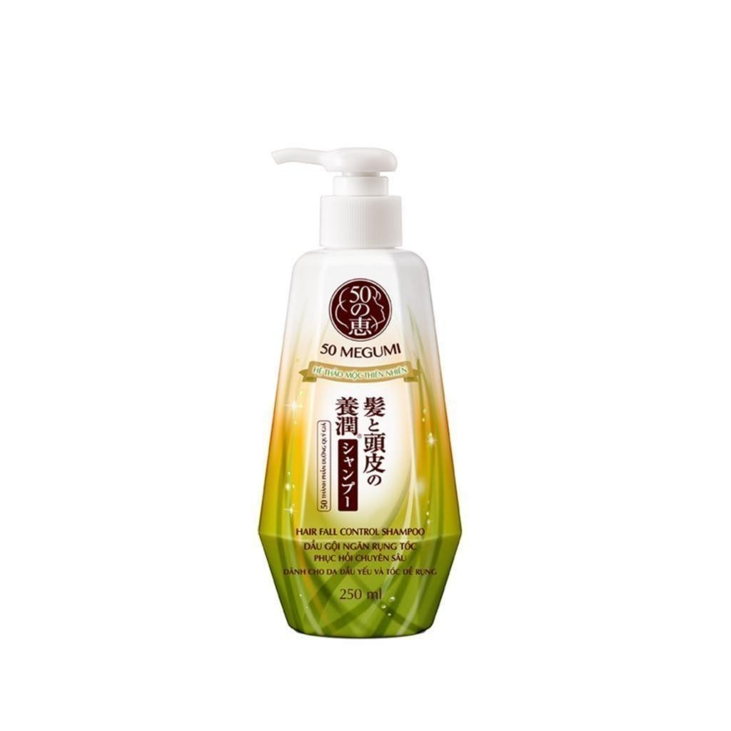 Dầu gội ngăn rụng tóc 50 Megumi Hair Fall Control Shampoo 250ml