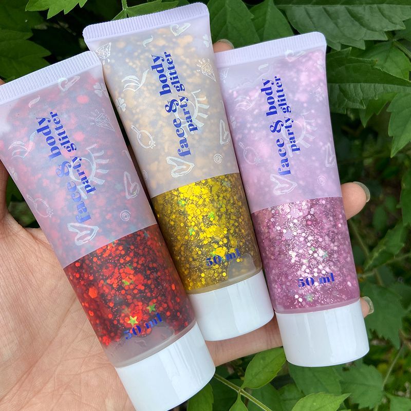 CosShiny Eye Makeup Sequins Gel Eye Makeup Face Face Face