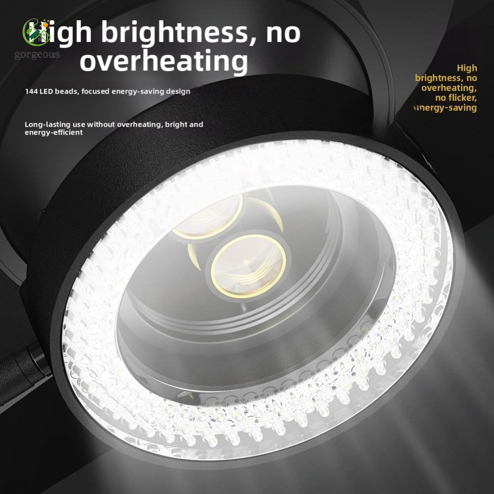 ⭐GROUS⭐Microscope Ring Light Stable Light Source Energy Efficient Low Heat Operation